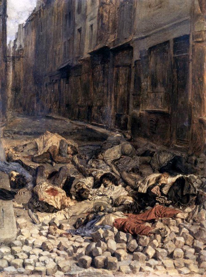 barricades in june eighteen fourty eight